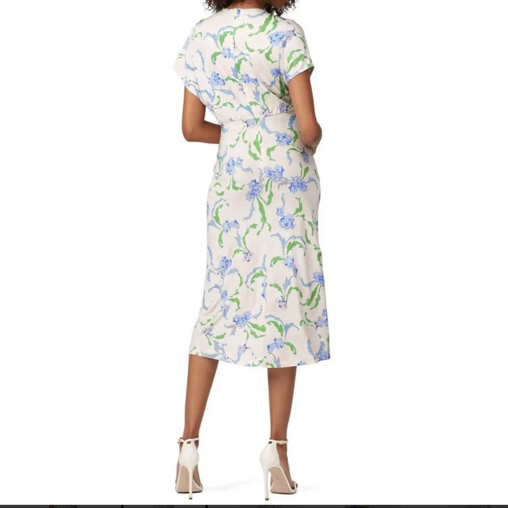Prabal Gurung Collective Brushstroke Floral Midi Dress - Picture 2 of 12